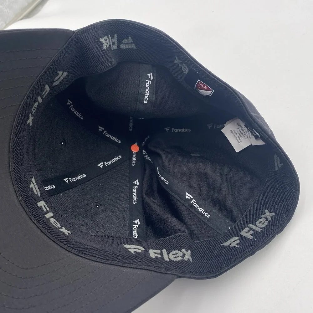 Cincinnati FC Hat Flex Fit Small Medium‎ Black Major League Soccer MLS Fanatics